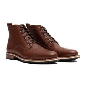 Helm Men’s The Hollis Boot in Teak Brown